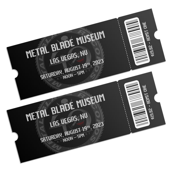 Metal Blade Records "Metal Blade Museum Tour - August 19th, 2023" Ticket