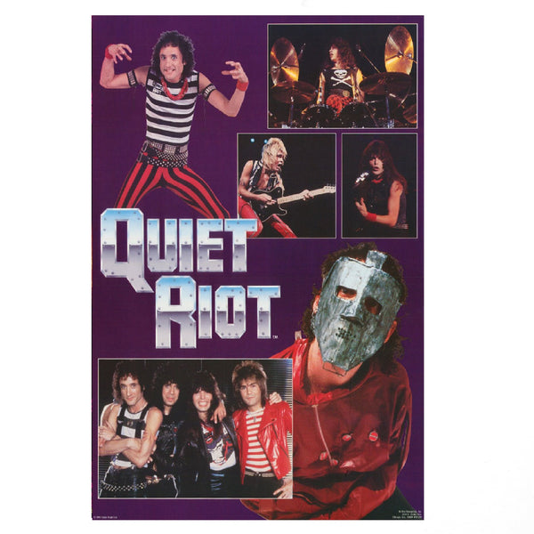 Quiet Riot "Vintage Photo Collage" Poster