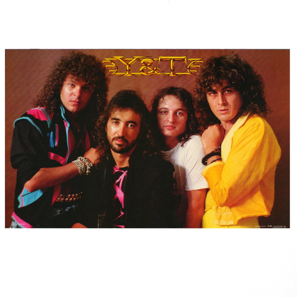 Y&T "Vintage Group Photo" Poster