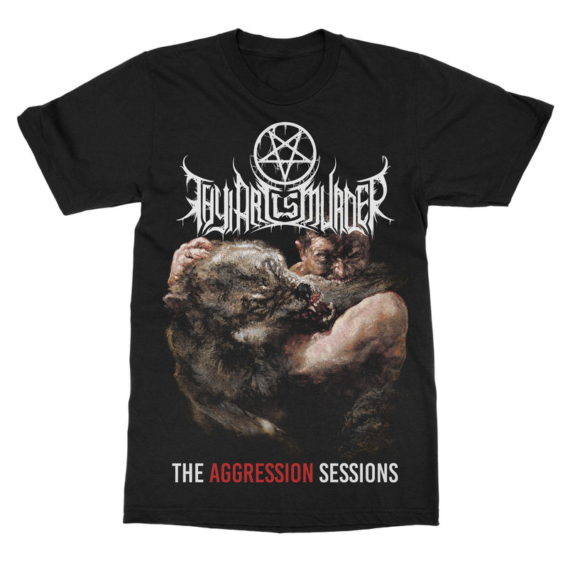 Thy Art Is Murder "The Aggression Sessions" T-Shirt