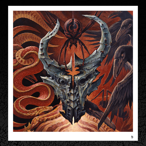 Dan Seagrave "Demon Hunter. 'Triptych' Album Cover" Prints