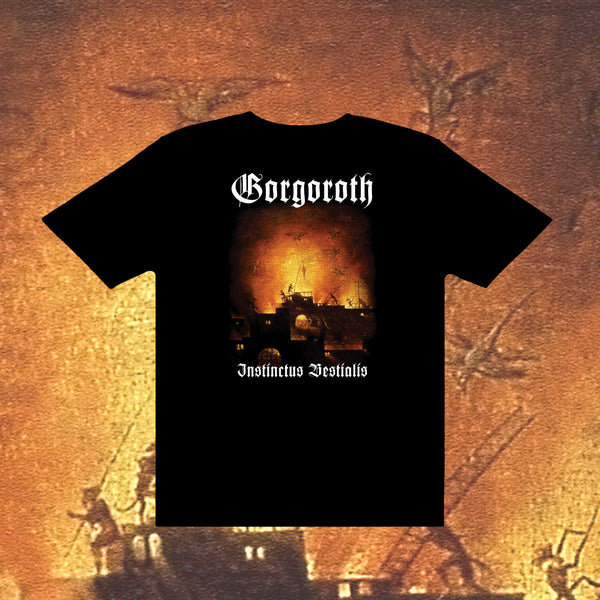 Gorgoroth "Instinctus Bestialis (white logo)" T-Shirt