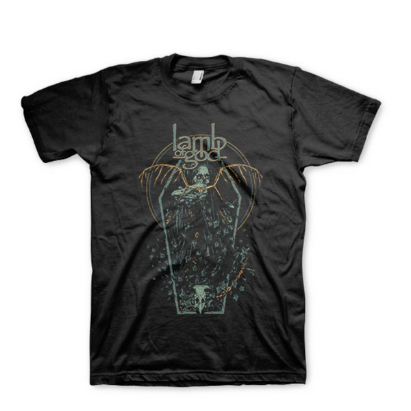 Lamb of God "Coffin Kopia Logo" T-Shirt