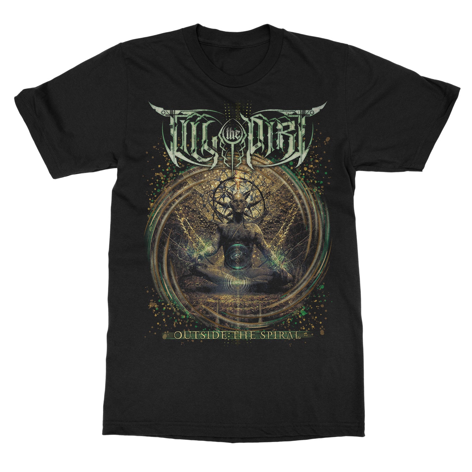 Spiral T-Shirt Donna Horror Halloween – Maglia Loosefit In Cotone Con Stampa Gotica - 4