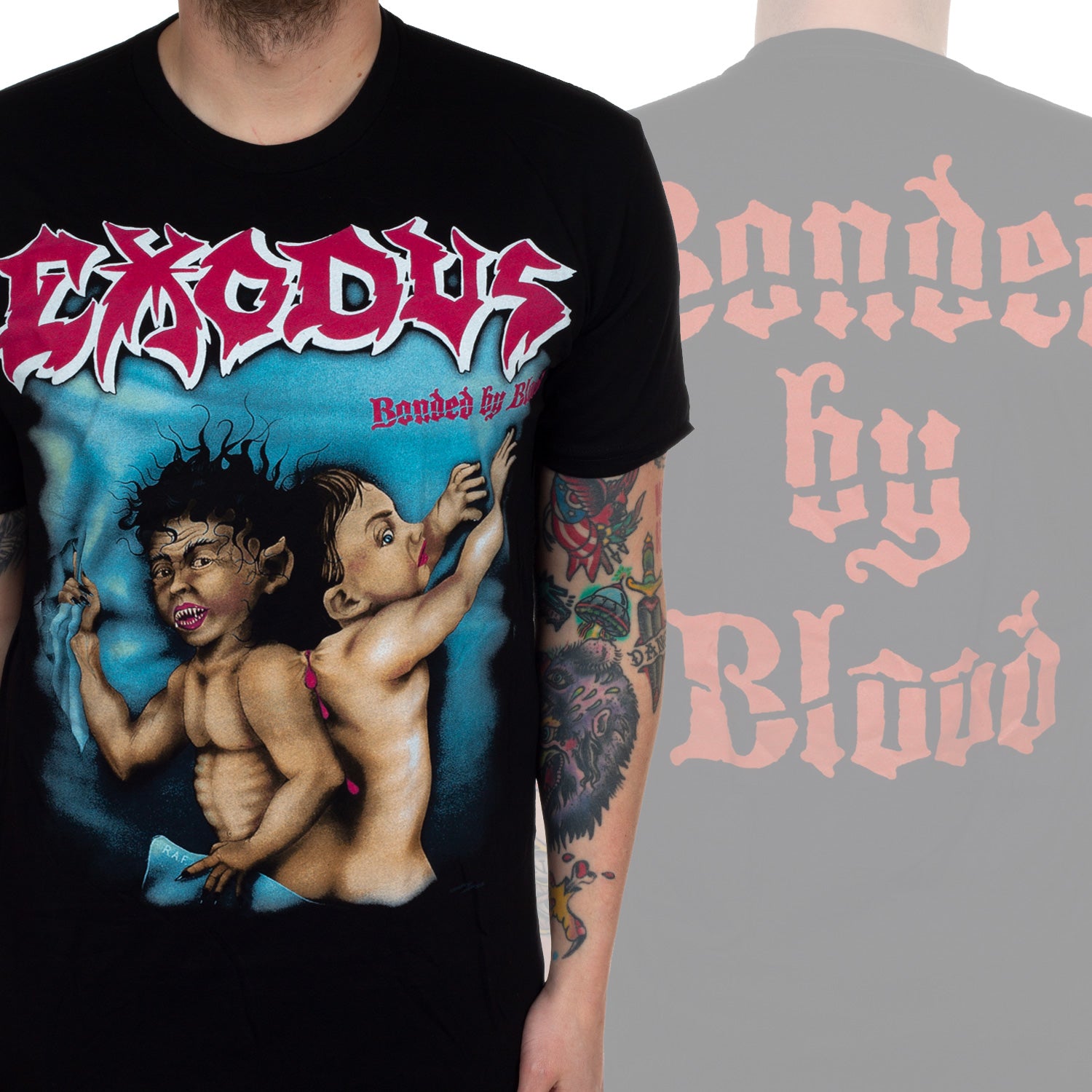 Pigment Gutter sangtekster Exodus "Bonded By Blood" T-Shirt