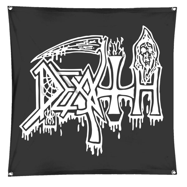 Death "Classic Logo" Flag