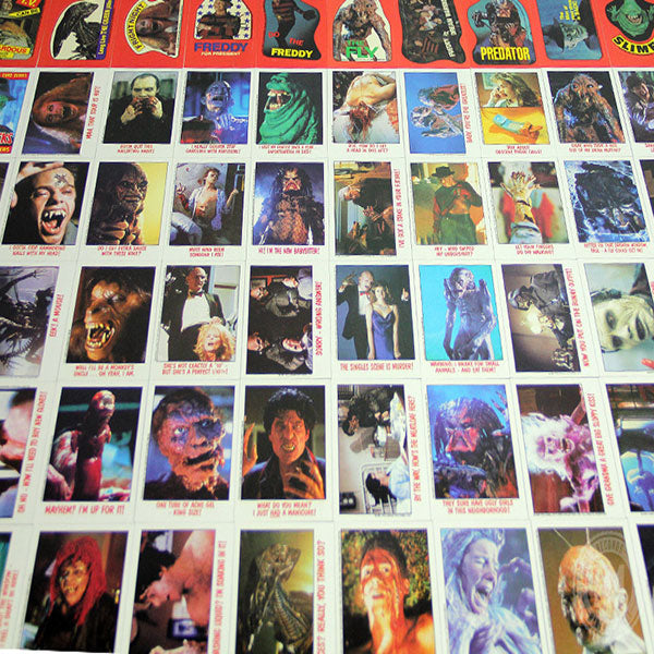 Fright Flicks "Sealed Card Pack" Trading Cards