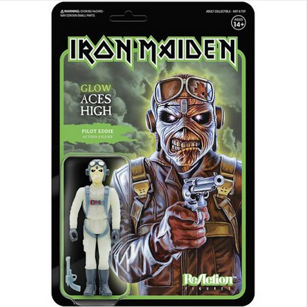 Iron Maiden "Pilot Eddie (Glow In The Dark)" Toy