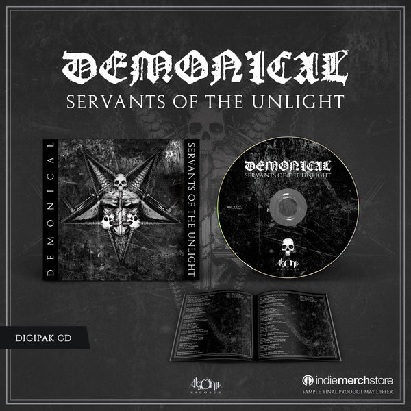 Demonical "Servants of the Unlight" Deluxe Edition CD