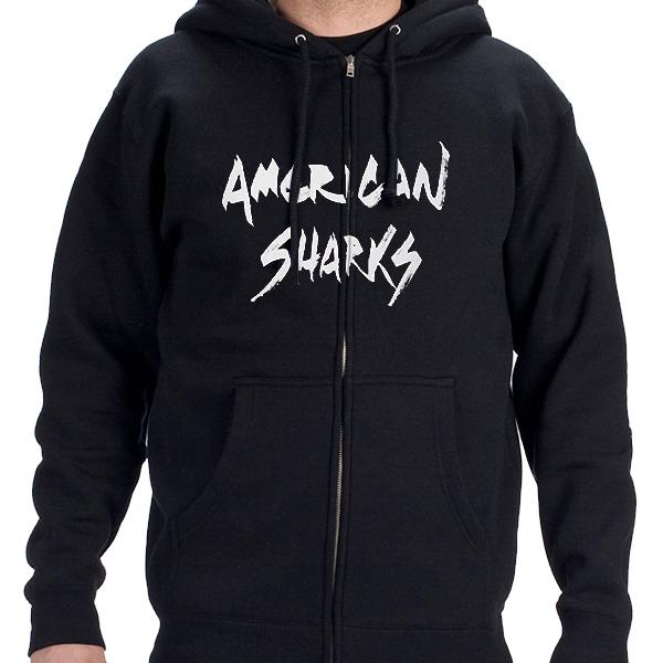 American Sharks "New Logo" Zip Hoodie