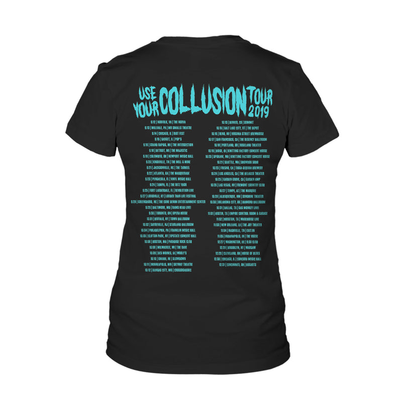 Gwar "Use Your Collusion 2019 Tour" Girls T-shirt