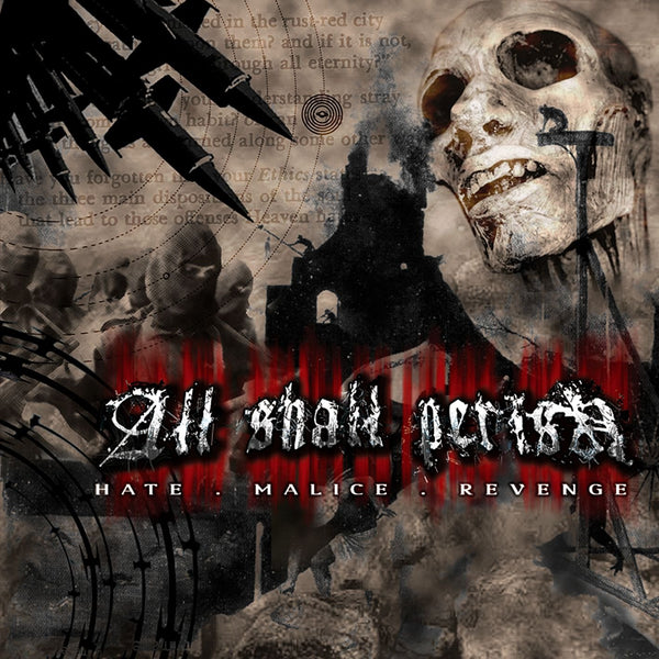 All Shall Perish "Hate Malice Revenge" CD