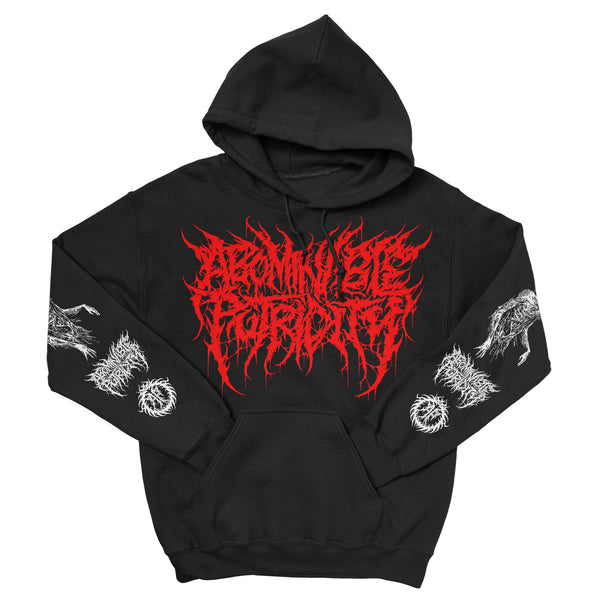 Abominable Putridity "Arachnoid Impalement" Pullover Hoodie