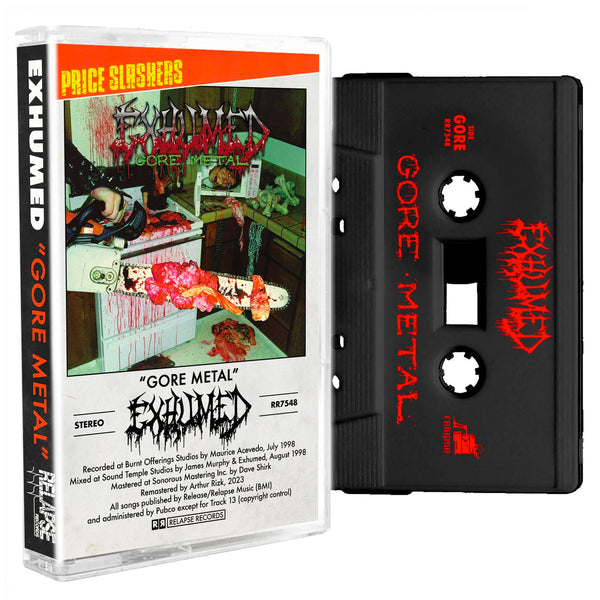 Exhumed "Exhumed - Gore Metal (25th Anniversary Reissue)" Cassette