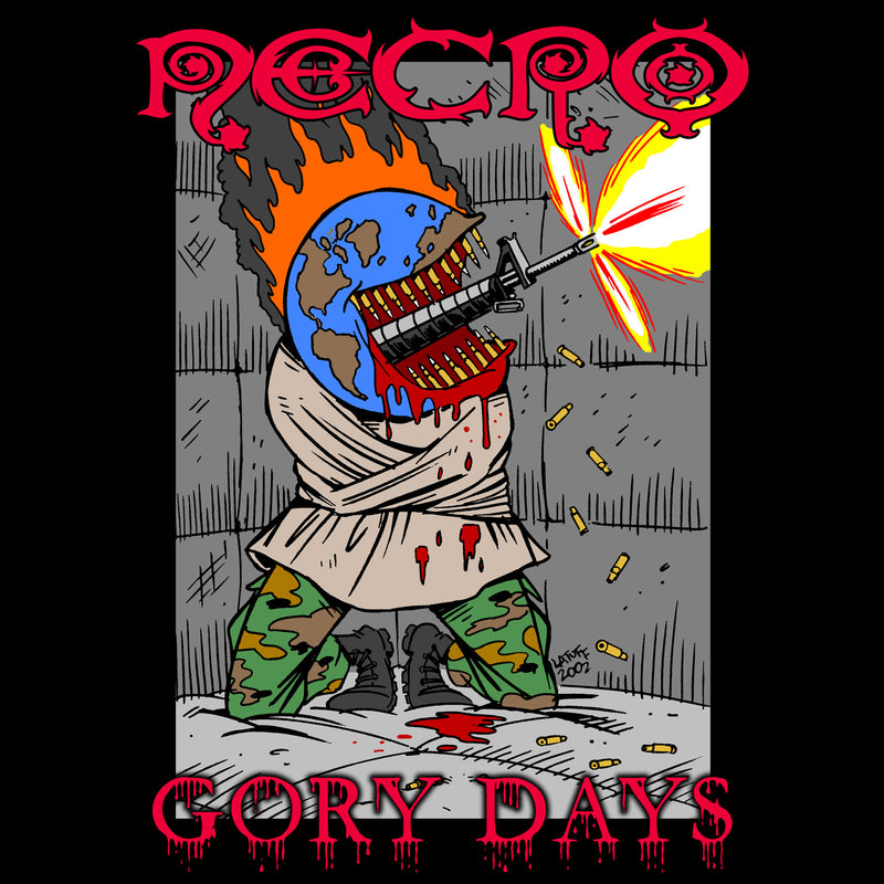 Necro "Gory Days: World Gone Mad" T-Shirt