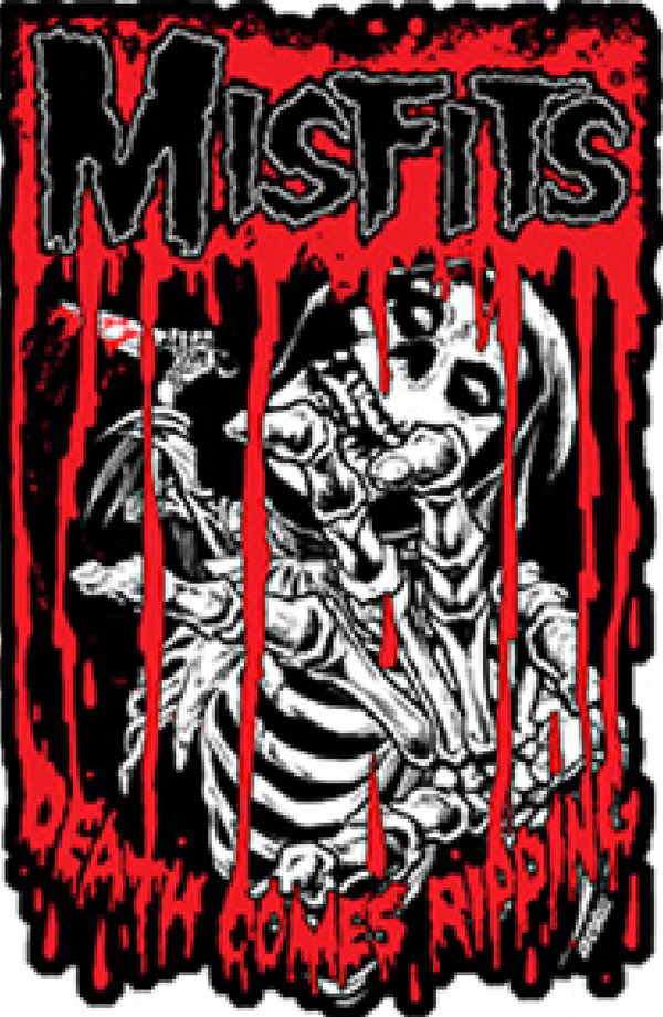 Misfits "Death Comes Ripping" Patch