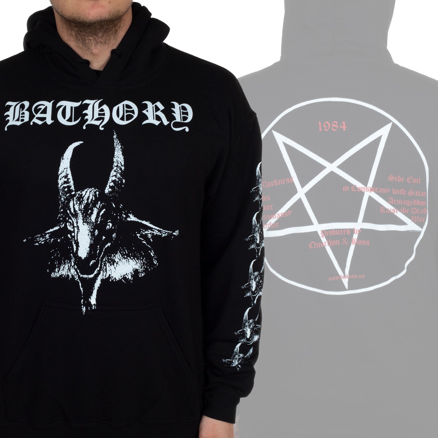 Bathory deals goat hoodie