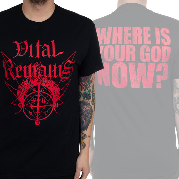 Vital Remains "Where Is Your God Now" T-Shirt