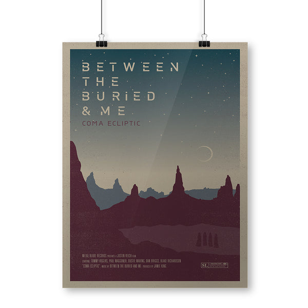 Between The Buried And Me "Coma Ecliptic - Poster" Poster