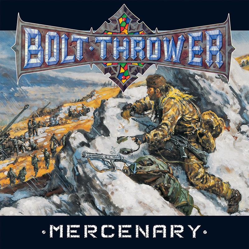 Bolt Thrower "Mercenary (Yellow / Black Marbled Vinyl)" 12"