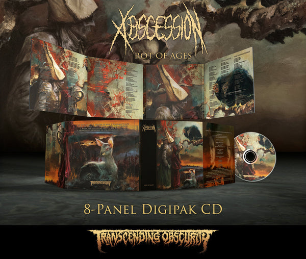Abscession "Rot of Ages Digipak CD" Limited Edition CD