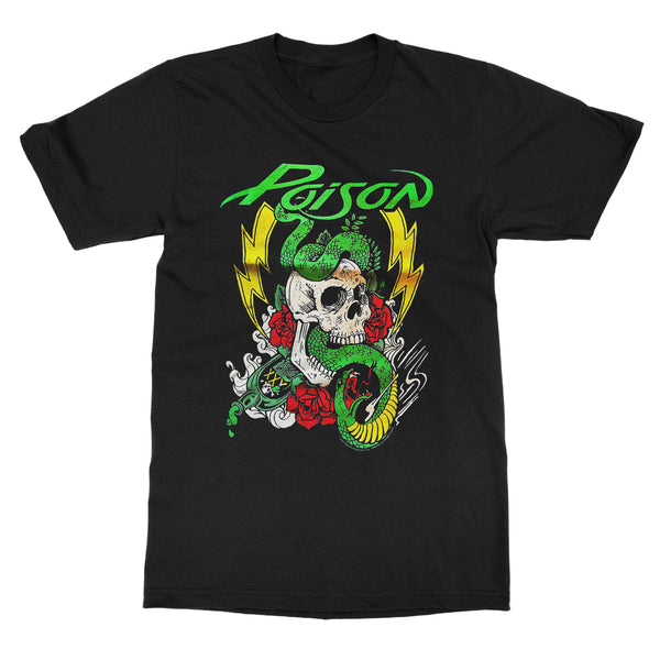 Poison "Lightning Skull" T-Shirt