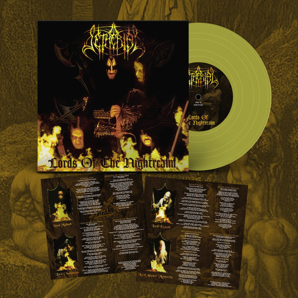 Setherial "Lords Of The Nightrealm (Ltd. transparent yellow vinyl)" Limited Edition 12"
