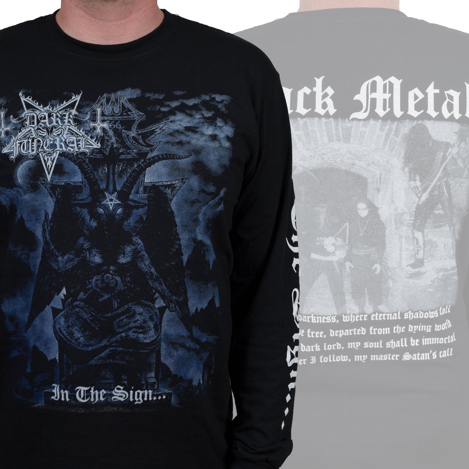 Dark Funeral 'Where Shadows Forever Reign' Official Licensed T-Shirt – Men's Graphic Band Tee