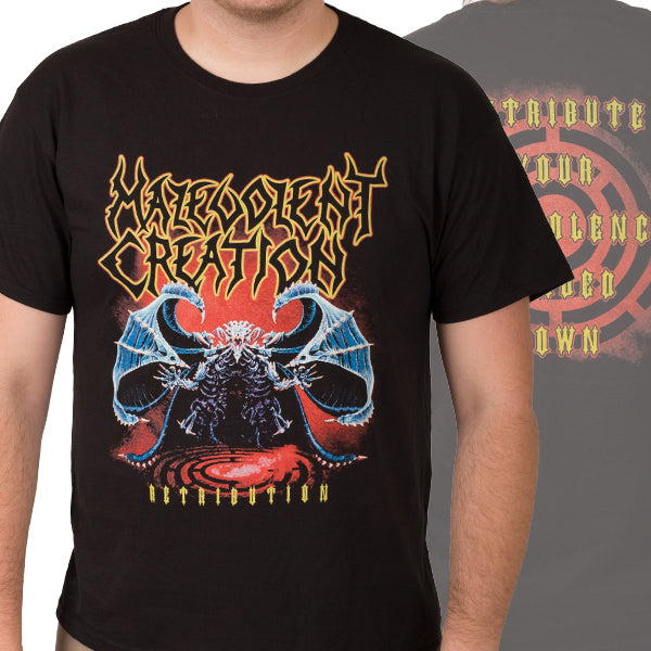 Malevolent Creation Retribution Ufficiale Uomo Maglietta Unisex - Foto 8