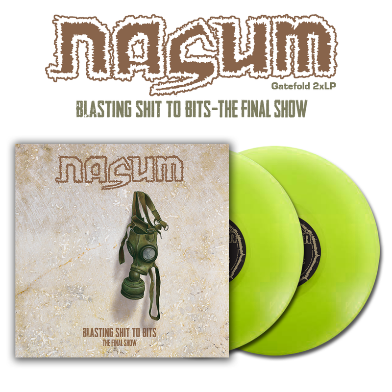 Nasum "Blasting Shit To Bits CD/2xLP/Cassette Bundle" Bundle