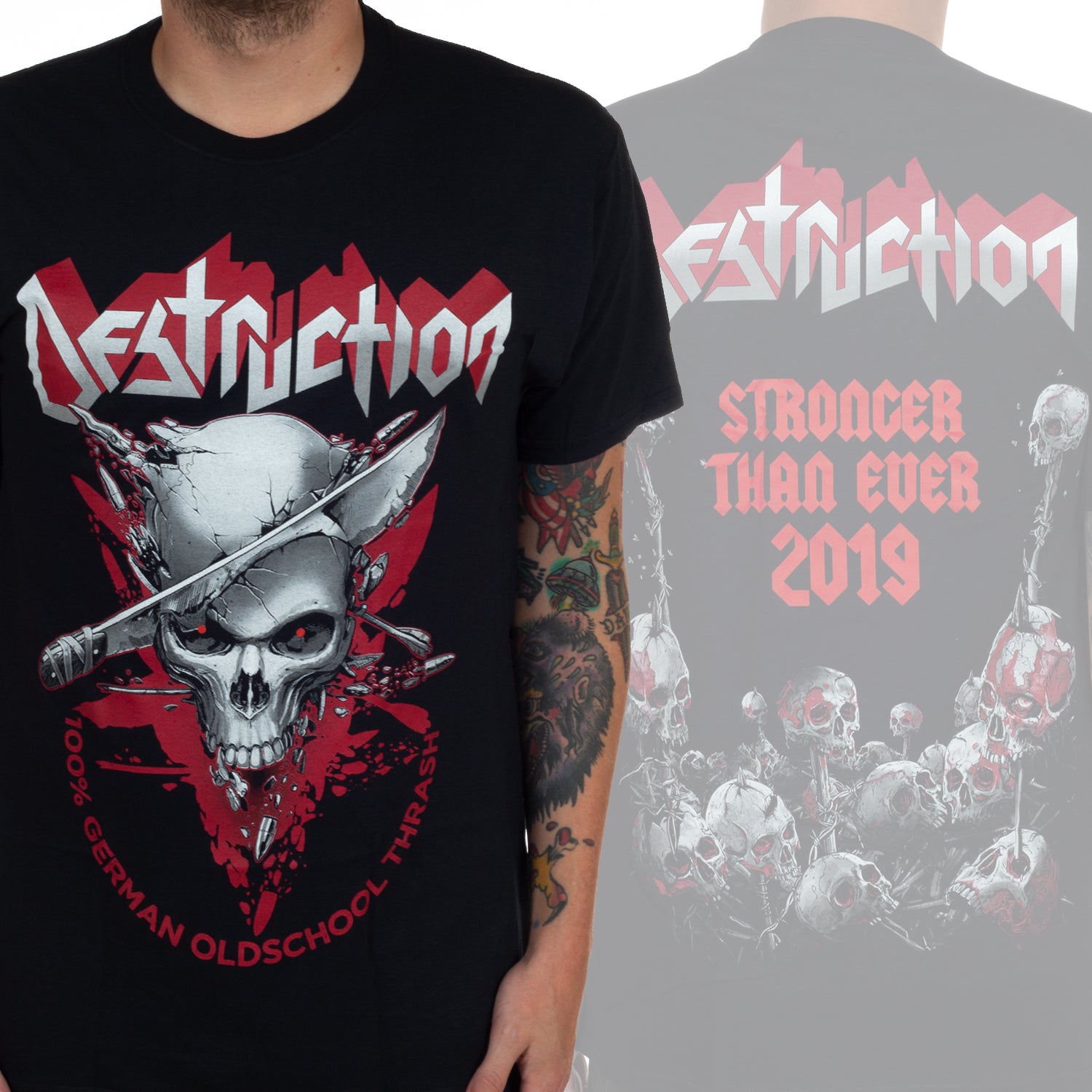 2007年　Destruction Thrash Anthems Tシャツ Destruction 