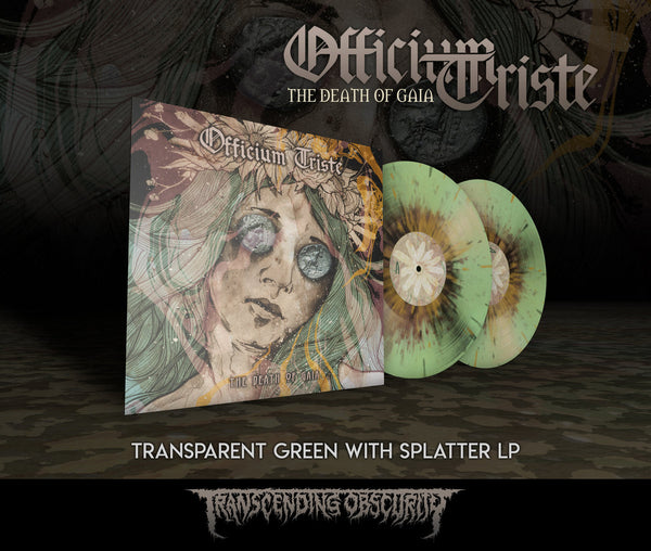Officium Triste (Netherlands) "The Death of Gaia - Splatter LP" Limited Edition 12"