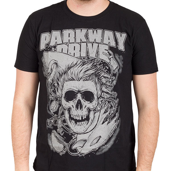 Parkway Drive "Surfer Skull" T-Shirt