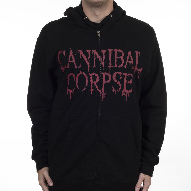 Cannibal Corpse "Butchered At Birth" Zip Hoodie