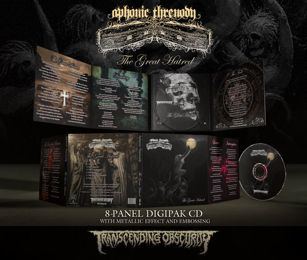 Aphonic Threnody (International) "The Great Hatred - Digipak CD" Limited Edition CD
