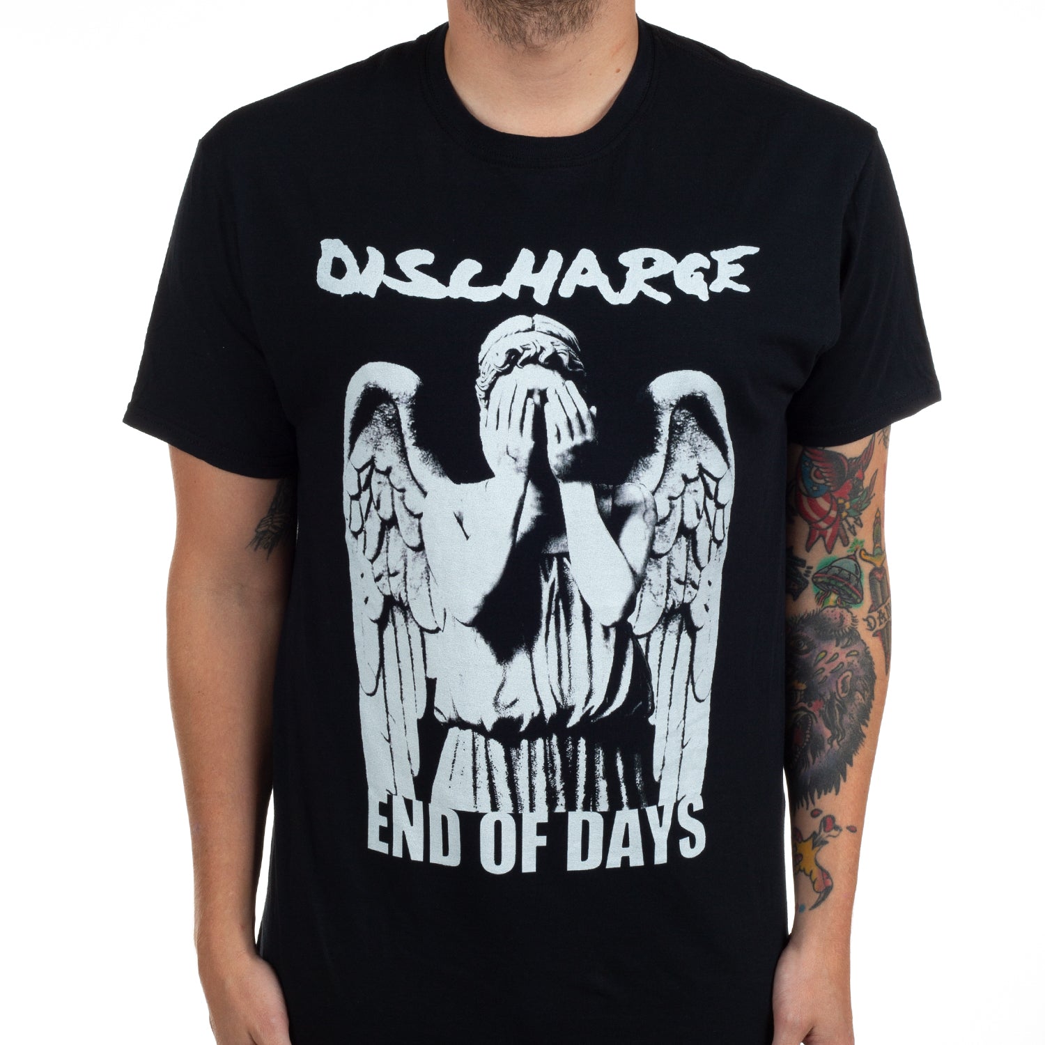 Discharge band hot sale merch