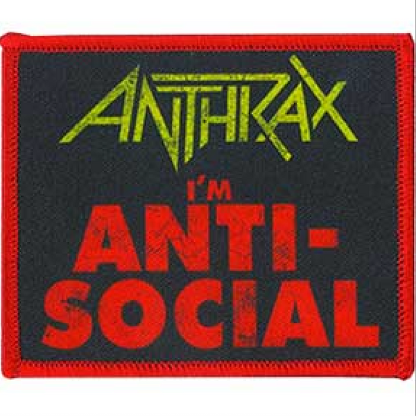 Anthrax "Anti-social" Patch