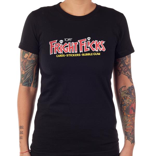 Horror Business "Fright Flicks Logo" Girls T-shirt