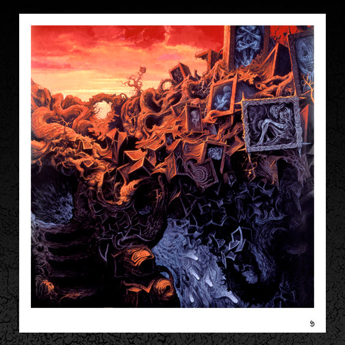 Dan Seagrave "Gorguts. 'Erosion of Sanity' Album Cover" Prints