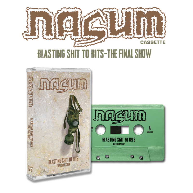 Nasum "Blasting Shit To Bits CD/Cassette Bundle" Bundle