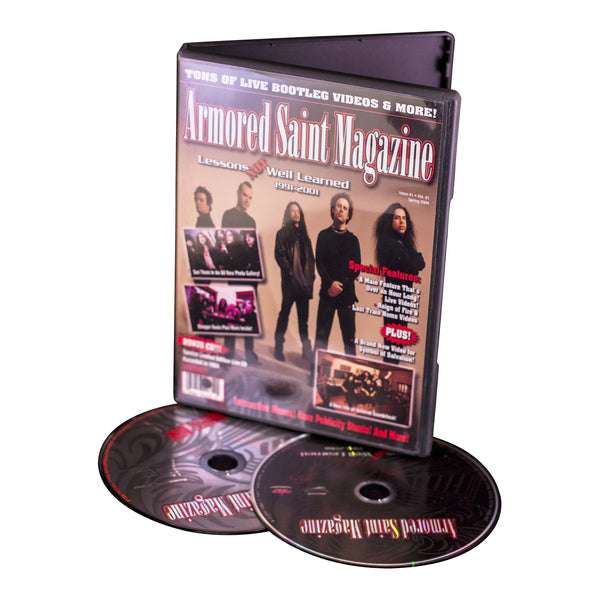 Armored Saint "Lessons Not Well Learned" DVD/CD