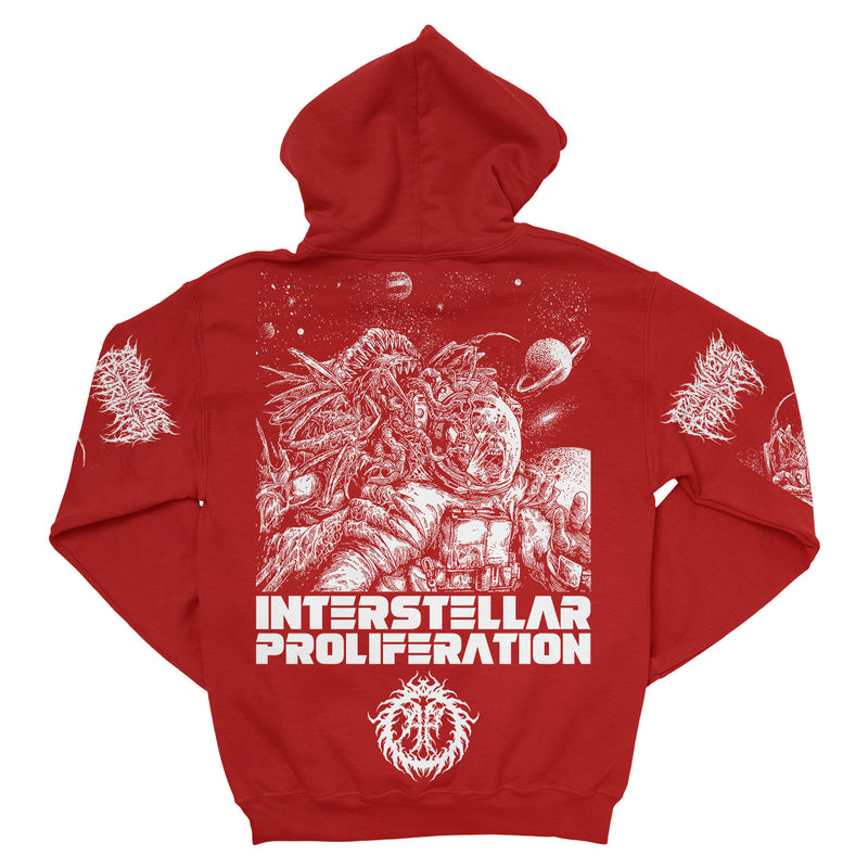 Abominable Putridity "The Last Astronaut White Logo" Pullover Hoodie