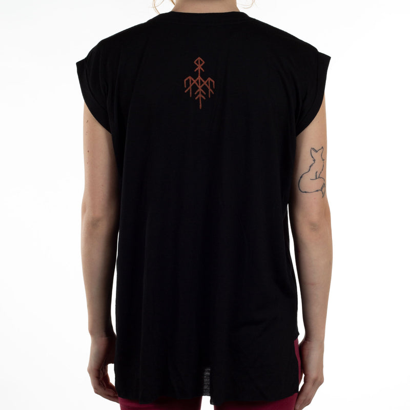 Wardruna "Odin Sleeveless (Black)" Girls T-shirt