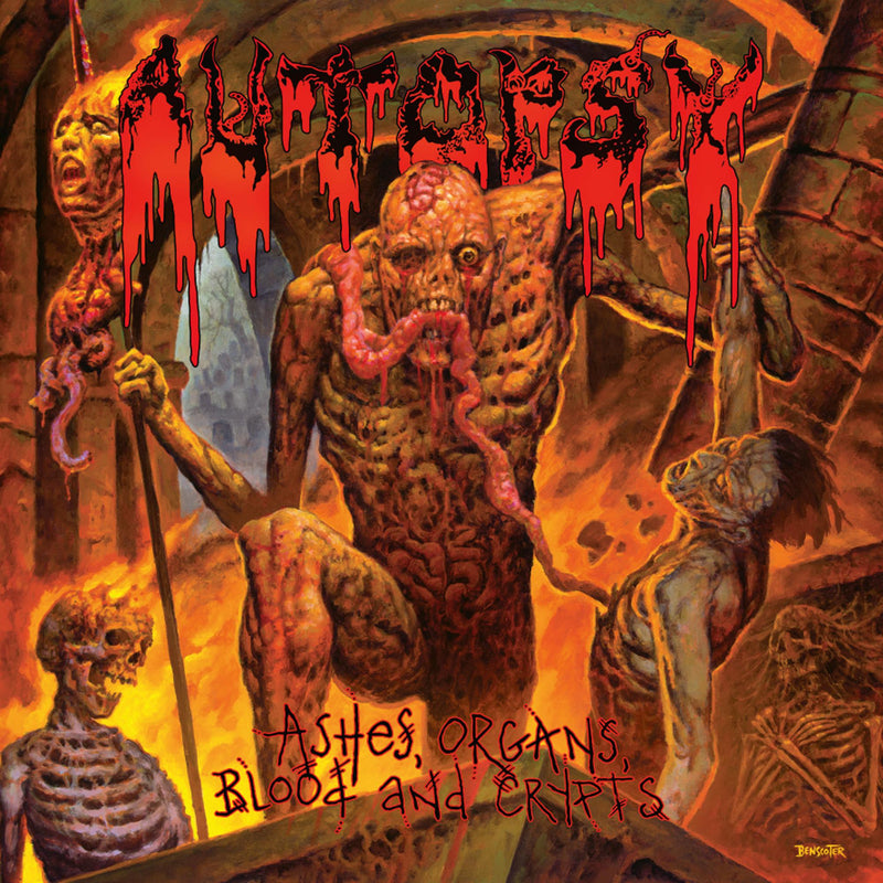 Autopsy "Ashes, organs, blood, and crypts" CD