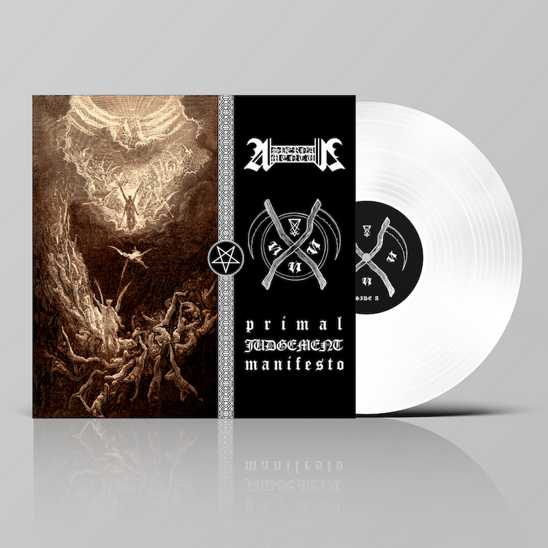 Aspernamentum "Primal Judgement Manifesto (White vinyl)" Limited Edition 12"