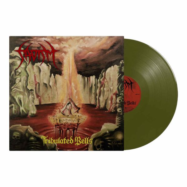 Sadism "SADISM - Tribulated Bells / Swamp Green Vinyl LP" 12"