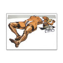 Derek Hess "Monkey Trick" Print
