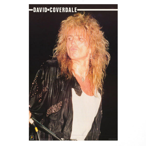 Whitesnake "Vintage David Coverdale" Poster