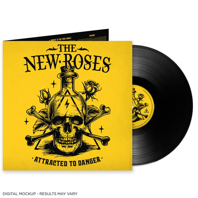 The New Roses "Attracted To Danger" 12"
