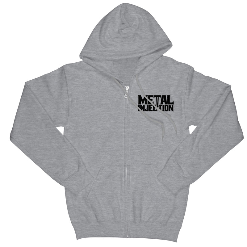 Metal Injection "Classic Logo" Zip Hoodie